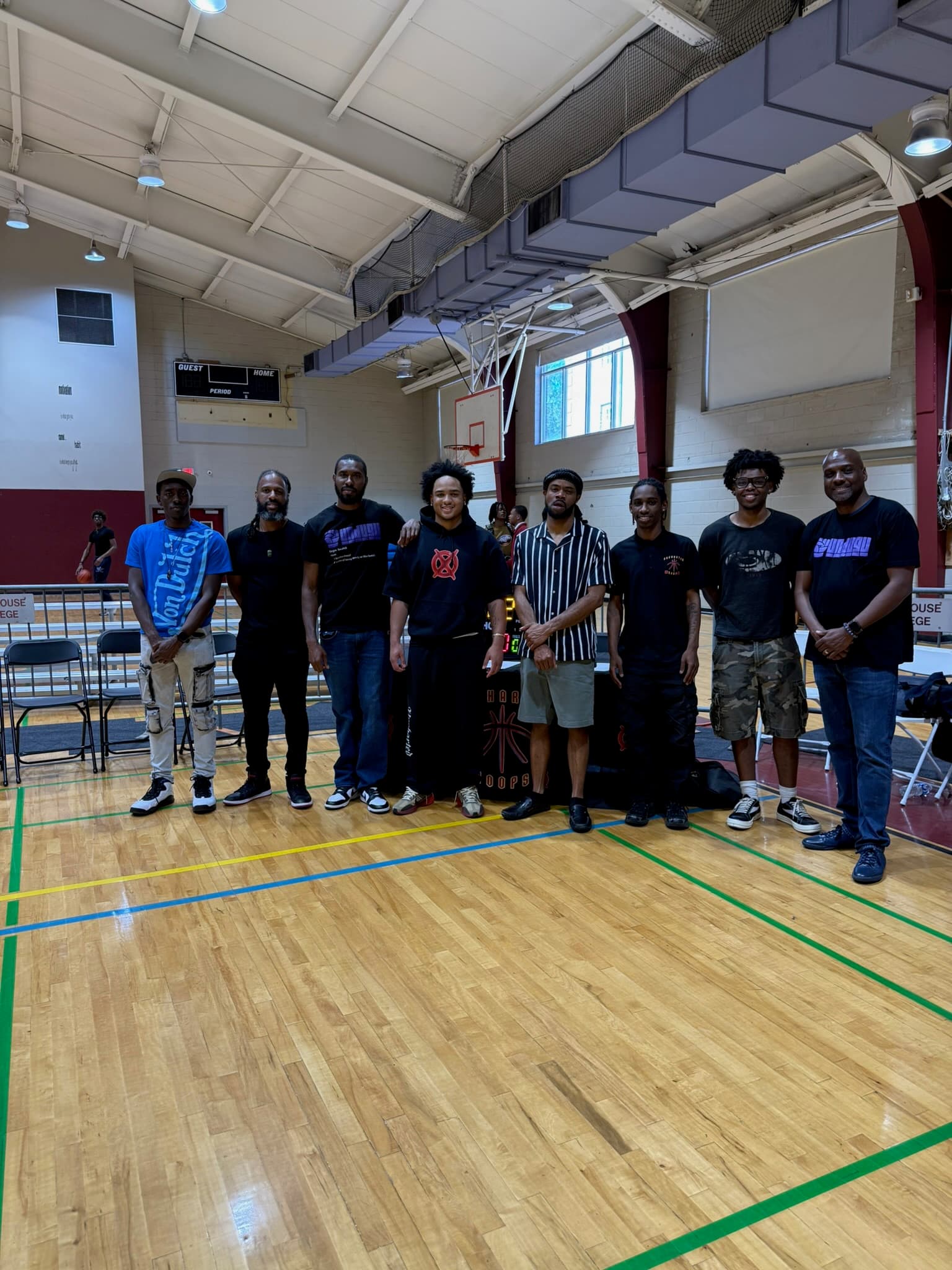 Undugu brothers together at a Morehouse game